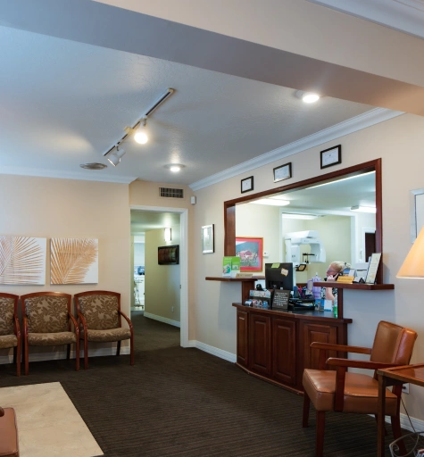 Comfortable waiting area at Anderson Dental Group in Payson, AZ