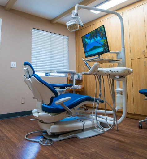 Modern dental treatment room at Anderson Dental Group in Payson, AZ
