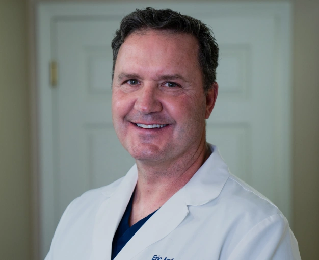 Portrait of a dentist in the dental office